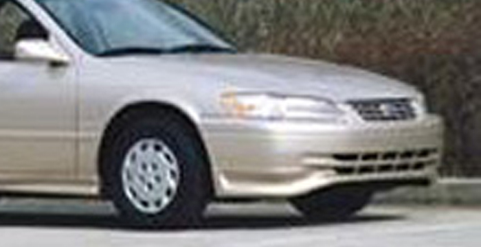 Custom Toyota Camry  Sedan Front Lip/Splitter (1997 - 2001) - $315.00 (Part #TY-002-FA)
